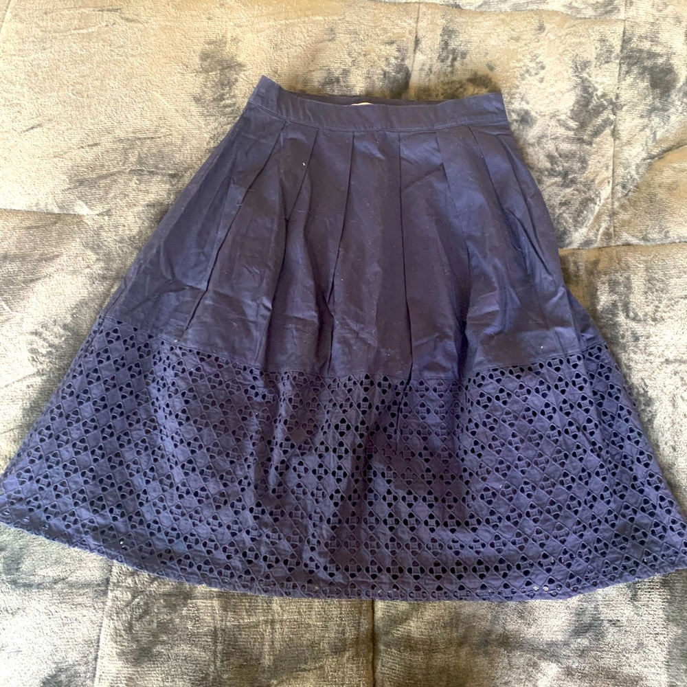 A-line Navy blue Skirt
